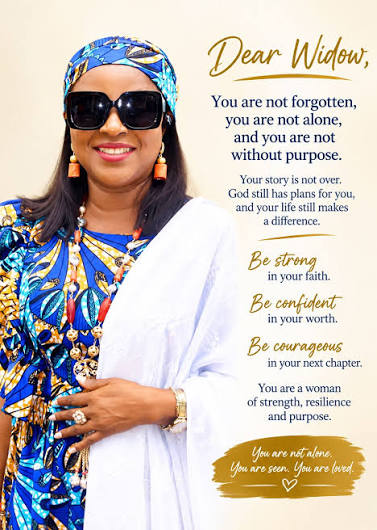 Dear Widow: you are not alone, you are seen, you are loved